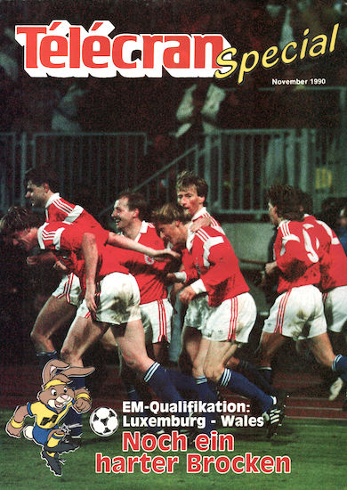 Luxembourg v Wales: 14 November 1990