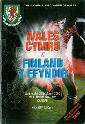 Wales v Finland: 23 March 2000