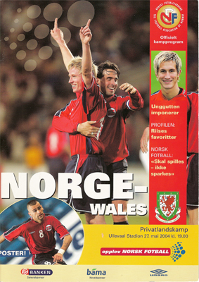 Norway v Wales: 27 May 2004