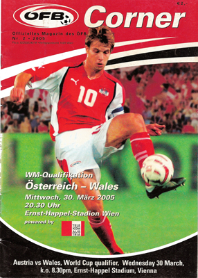 Austria v Wales: 30 March 2005