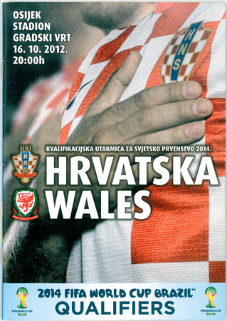 Croatia v Wales: 16 October 2012