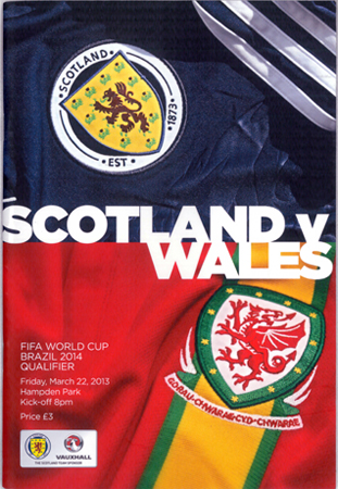 Scotland v Wales: 22 March 2013