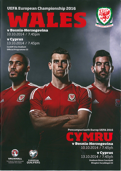 Wales v Cyprus: 10 October 2014